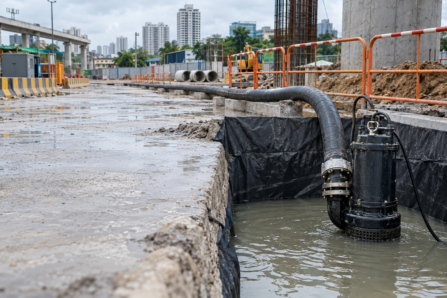 Sewage Submersible Dewatering Pump for industrial wastewater and dewatering applications